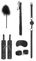 Черный игровой набор Beginners Bondage Kit, цвет черный - Shots Media