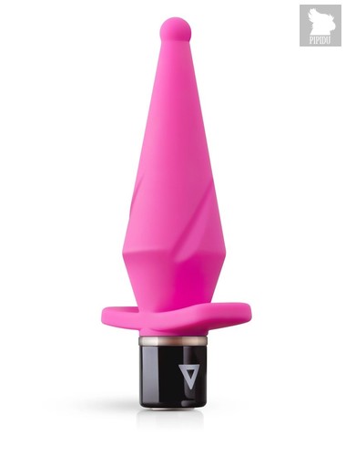 Розовый анальный вибратор LilPlug Vibrator - 13,5 см., цвет розовый - EDC Wholesale