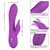 Фиолетовый вибратор-кролик Valley Vamp - 21,5 см., цвет фиолетовый - California Exotic Novelties