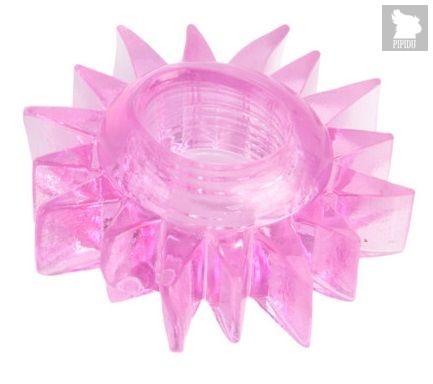 Розовое эрекционное кольцо, цвет розовый - Toyfa