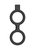 Вибрирующее кольцо E-Stim Cock Ring with Ballstrap Black SH-ELC005BLK, цвет черный - Shots Media