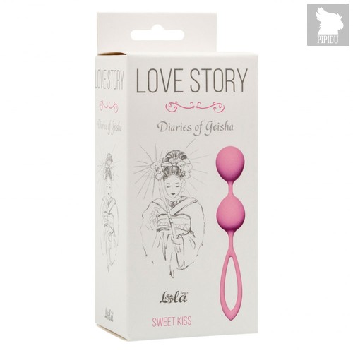 Вагинальные шарики Love Story Diaries of a Geisha, цвет розовый - Lola Toys