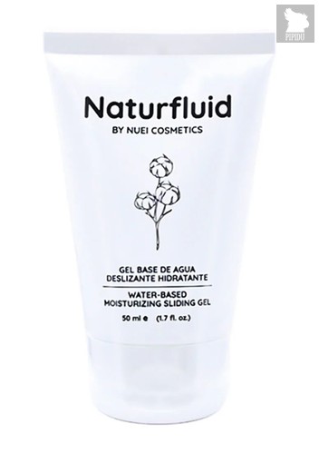 Экстраскользкий лубрикант на водной основе Nuei Naturfluid - 50 мл. - Nuei Cosmetics