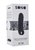 Насадка Stretchy Thick Penis Extension Black No.35 SH-SON035BLK, цвет черный - Shots Media
