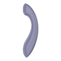 Фиолетовый вибромассажер G-Force - 19 см., цвет фиолетовый - Satisfyer