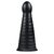 Черная анальная пирамида Devil Dog - 25,9 см., цвет черный - edc collections