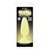 Анальная пробка Firefly Pleasure Plug - Small светящаяся в темноте малая, цвет желтый - NS Novelties