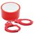 Набор для фиксации BONDX METAL CUFFS AND RIBBON: красные наручники из листового материала и липкая лента, цвет красный - Dream toys