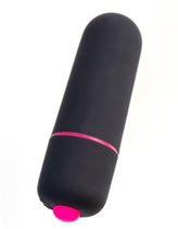 Черная вибропуля A-Toys Alli - 5,5 см., цвет черный - Toyfa