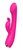 Ярко-розовый вибратор-кролик ANAS для G-стимуляции, цвет розовый - S-hande