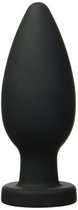 Чёрная анальная пробка XXL - 17,1 см, цвет черный - XR Brands