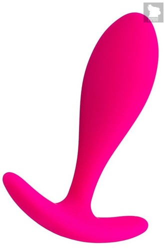 Розовая анальная втулка Hub - 7,2 см., цвет розовый - Toyfa
