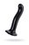 Черный стимулятор для пар P&G-Spot Dildo Size M - 18 см., цвет черный - Strap-on-me