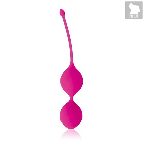 Ярко-розовые вагинальные шарики Cosmo, цвет розовый - Bioritm