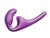 Безремневой анальный страпон Natural Seduction Purple 5010-03lola, цвет фиолетовый - Lola Toys