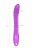 Фиолетовый двусторонний фаллоимитатор Frica - 23 см., цвет фиолетовый - Toyfa