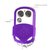 Продолговатое фиолетовое виброяйцо на пульте ДУ - Baile