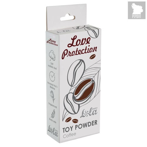 Пудра для игрушек ароматизированная Love Protection Coffee 15g 1828-00Lola - Lola Toys
