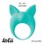 Зеленое эрекционное кольцо Kitten Kyle, цвет зеленый - Lola Toys