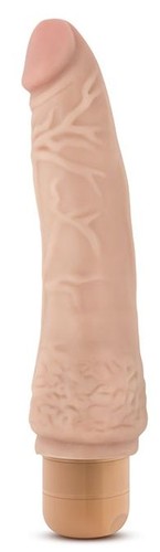 Телесный вибратор Cock Vibe 7 - 21,6 см., цвет телесный - Blush Novelties