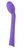Фиолетовый вибростимулятор G-зоны Hip-G - 20,5 см., цвет фиолетовый - Seven Creations