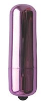 Фиолетовая гладкая вибропуля Erowoman-Eroman - 5,5 см., цвет фиолетовый - Bioritm