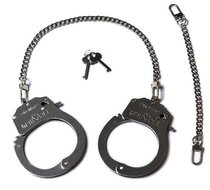 Эксклюзивные наручники со сменными цепями, цвет серебряный - Le Frivole