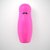 Черный вибратор в розовом чехле-матрешке I-Doll - 17 см., цвет розовый/черный - Love To Love