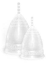 Набор из 2 менструальных чаш OneCUP Classic, цвет прозрачный - Onecup