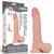Телесный фаллоимитатор Sliding Skin Dual Layer Dong - 24,5 см., цвет телесный - LoveToy
