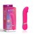 Розовый мини-вибратор с загнутой головкой Dildo Vibe - 11,7 см., цвет розовый - Chisa