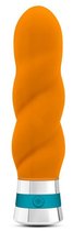 Оранжевый вибромассажер VIBRANCE - 15,2 см., цвет оранжевый - Blush Novelties