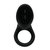 Эрекционное кольцо со стимулятором клитора с вибрацией, цвет черный - Baile