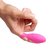 Розовая насадка на палец с вибрацией Bang Her Silicone G-Spot Finger Vibe, цвет розовый - XR Brands