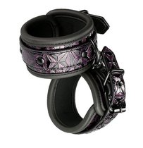 Фиолетово-чёрные наручники BLAZE HANDCUFF PURPLE, цвет фиолетовый - Dream toys