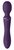Фиолетовый вибромассажер Enora - 22 см., цвет фиолетовый - Shots Media