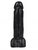 Черная насадка HARNESS для трусиков с плугом №2 - 16,3 см., цвет черный - МиФ