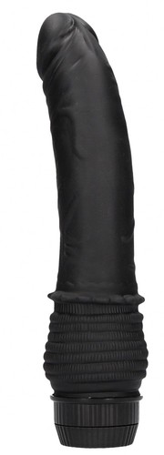 Черный вибромассажер Multispeed G-Spot Vibrator - 19 см., цвет черный - Shots Media