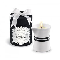 Массажное масло в виде большой свечи Petits Joujoux London с ароматом ревеня, амбры и чёрной смородины - Mystim