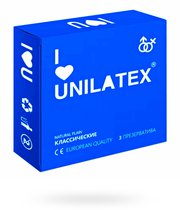 Презервативы Unilatex - Natural Plain, 3 шт. - Unilatex