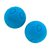 Тренажер Кегеля Wicked металлические с силиконовым покрытием, цвет голубой - Maia