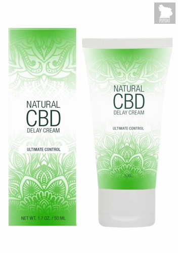 Крем-пролонгатор Natural CBD Delay Cream - 50 мл. - HOT