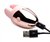 Розовый клиторальный массажер с щупальцами Vibrating Clit Teaser, цвет розовый - XR Brands