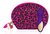 Фиолетовый вибратор Lovely Leopard - 12 см., цвет фиолетовый - Rianne s