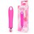 Розовый мини-вибратор для стимуляции эрогенных зон - 15,5 см., цвет розовый - Bior toys