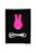 Ярко-розовый вибростимулятор Bunny с ушками - RestArt
