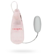 Виброяйцо белого цвета Pocket Exotics Vibrating Bullet, цвет белый - California Exotic Novelties