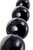 Черная анальная цепочка A-toys - 28,3 см., цвет черный - Toyfa