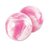 Вагинальные шарики Duotone Orgasm Balls, цвет белый/розовый - California Exotic Novelties