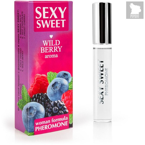 Парфюмированное средство для тела с феромонами Sexy Sweet с ароматом лесных ягод - 10 мл. - Bioritm